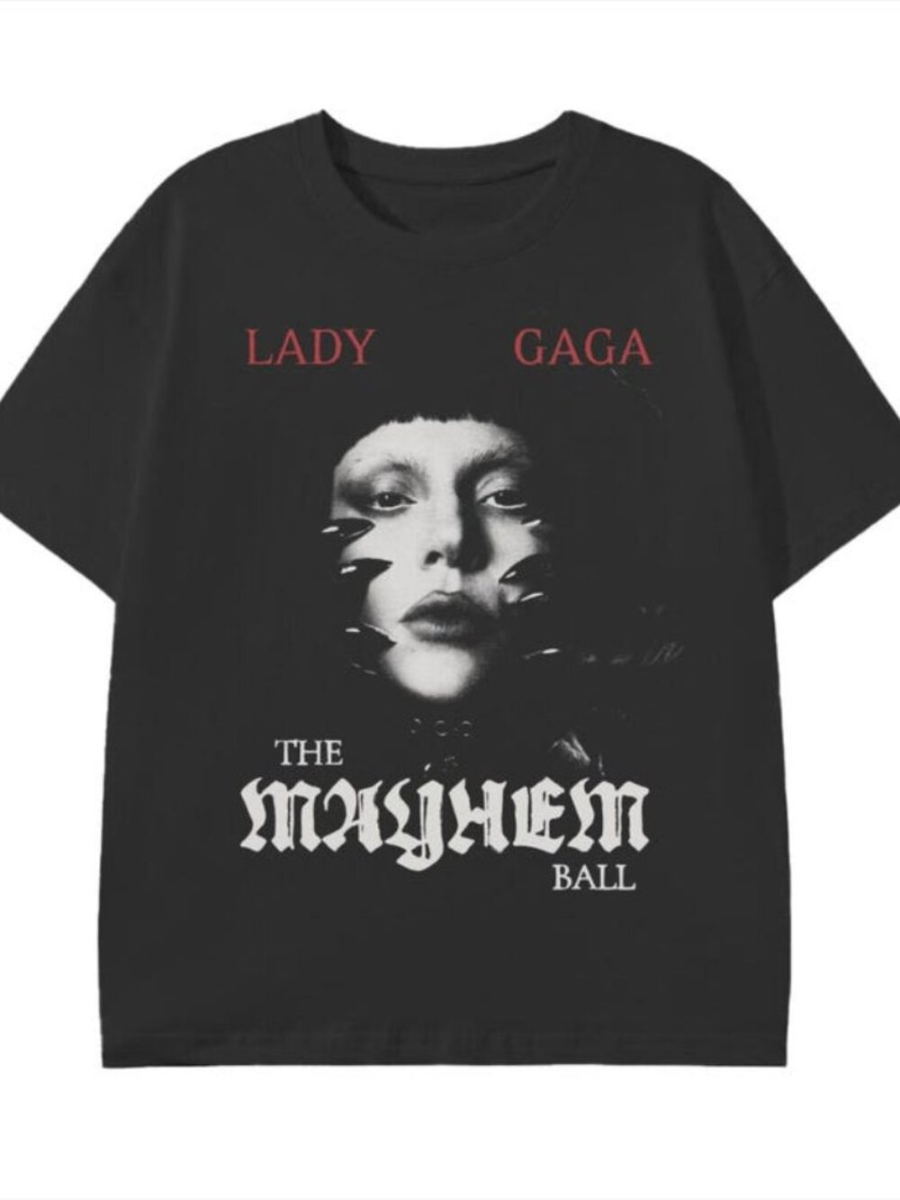 Lady Gaga - The Mayhem Ball Tour Date T-Shirt